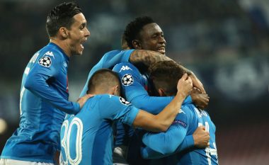 Napoli mban gjallë shpresën duke mposhtur Shakhtarin, City vazhdon fitoret (Video)