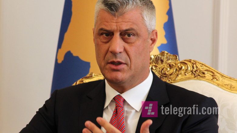 Thaçi: Marrëveshja me Serbinë, largim i kufijve sipas modelit evropian