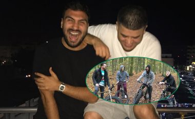 Ledri, Noizy dhe Blerim Destani kalojnë kohë bashkë (Foto)