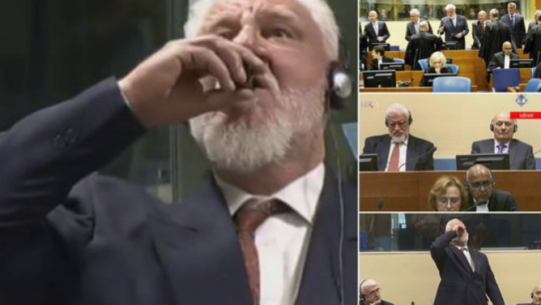 Të gjithë mbetën të shokuar kur ai piu helmin: Slobodan Praljak e kishte edhe një mesazh të fundit për gjeneralët (Video)