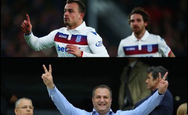 Xherdan Shaqiri uron publikisht Shpend Ahmetin për fitoren në Prishtinë (Foto)