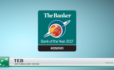 TEB, banka e vitit 2017 nga The Banker