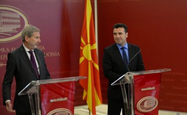 Hahn-Zaev: Reformat të vazhdojnë për të arritur qëllimet finale të Maqedonisë (Video)