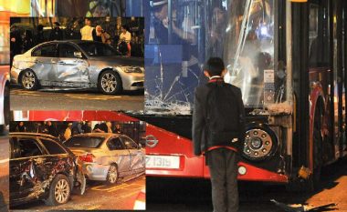 Horror në Londër: Autobusi shkatërron disa vetura, njërën me një fëmijë brenda e “shtynë zvarrë” disa metra (Foto/Video)