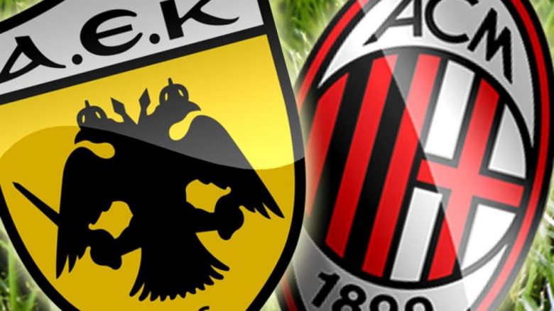 Formacionet zyrtare: AEK – Milan, Rossonerët kërkojnë kualifikimin