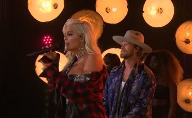 Bebe Rexha shkëlqen me perforcanën në “The Late Show” (Video)