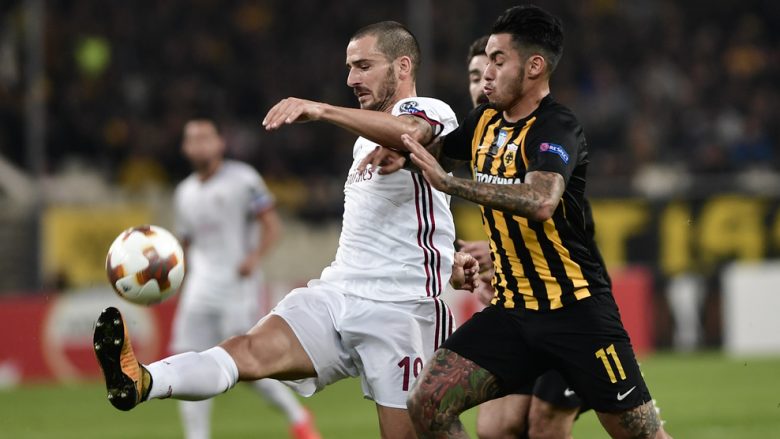 Milani nuk shkon më shumë se një barazim ndaj grekëve të AEK-ut (Video)