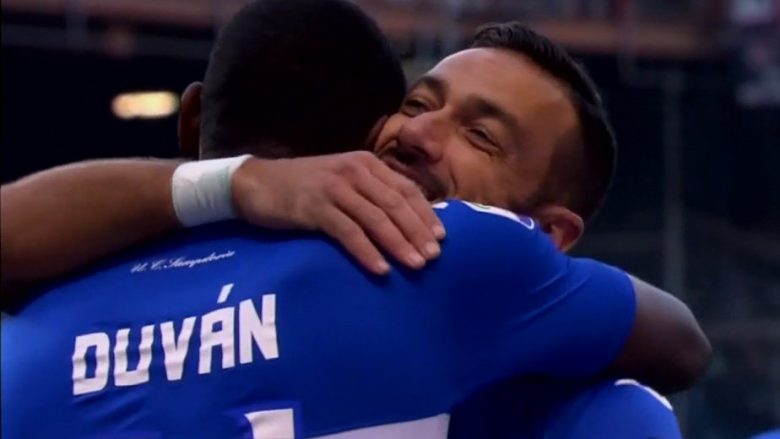 Sampdoria befason Juventusin, shënon Zapata (Video)