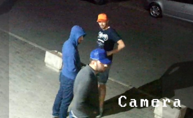 Policia publikon fotografitë e tre personave që dyshohet se sulmuan gazetarin Olluri (Foto)