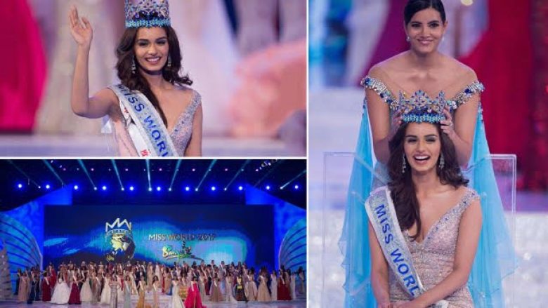 Studentja indiane e medicinës, 20-vjeçarja Manushi Chhillar kurorëzohet “Miss Bota 2017” (Foto)