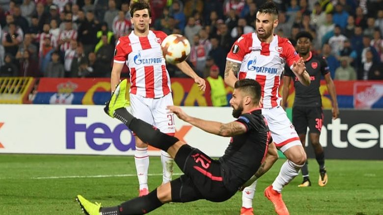 Arsenal – Crvena Zvezda, formacionet zyrtare