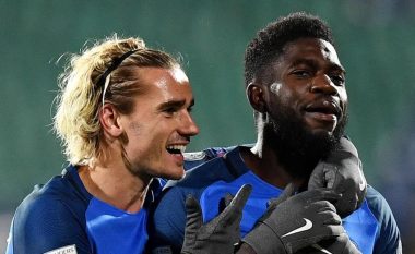 Umtiti do t’i propozoj Griezmannit të zgjedh Barçën para Realit  