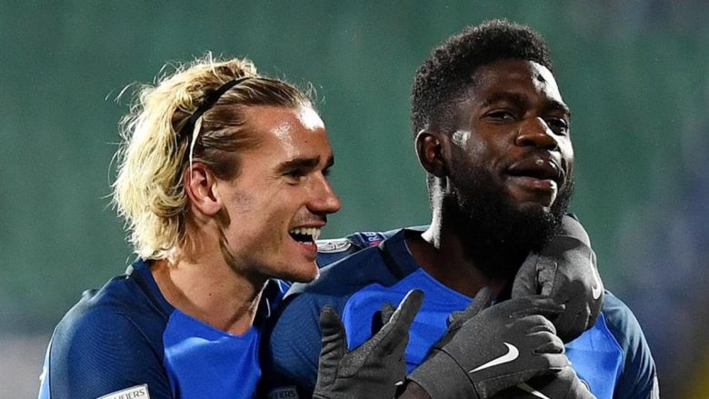 Umtiti do t’i propozoj Griezmannit të zgjedh Barçën para Realit  