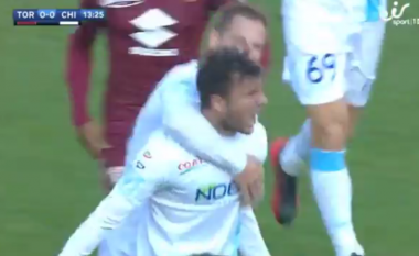 Hetemaj shënon gol të bukur me kokë ndaj Torinos (Video)