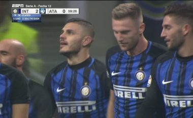 Icardi i shënon edhe një herë Atalantas, goli i 13-të sezonal (Video)