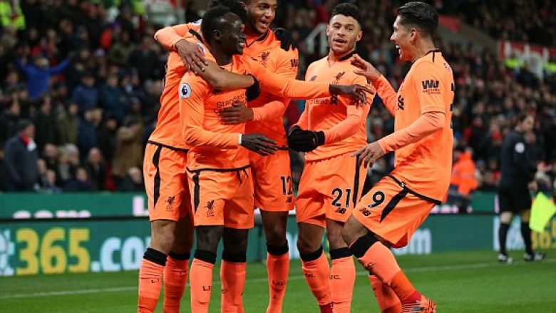 Liverpool fiton kundër Stoke Cityt të Shaqirit (Video)