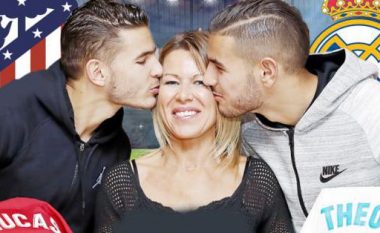 Nëna heroinë që i rriti e vetme dy djemtë e iu bën yje futbolli – Ajo e ka zemrën e ndarë në dysh në derbin e Madridit pas njëri djalë luan te Atletico e tjetri te Reali (Foto)