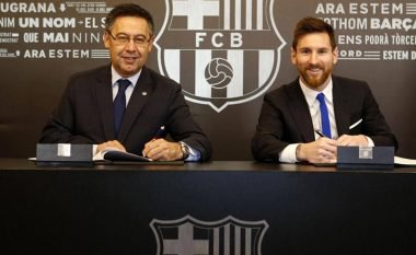Zyrtare: Messi vazhdoi kontratën me Barcelonën