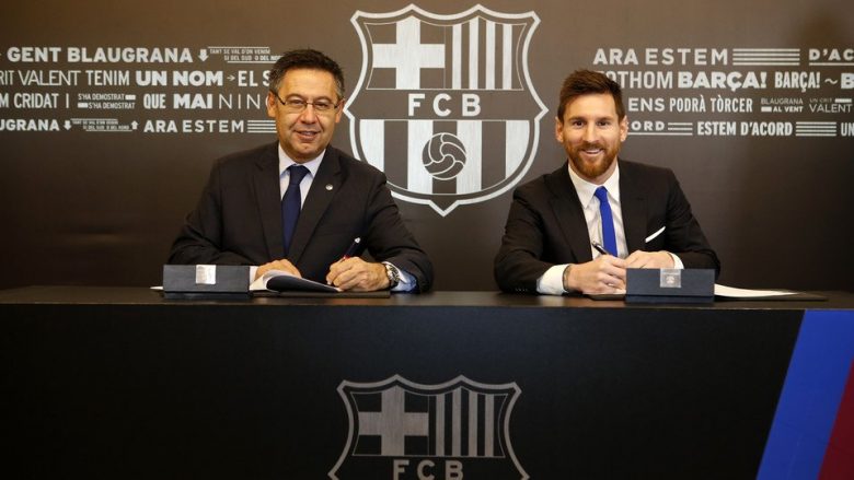 Barcelona do të paguajë për Lionel Messin hiq më pak se 350 milionë euro deri në vitin 2021