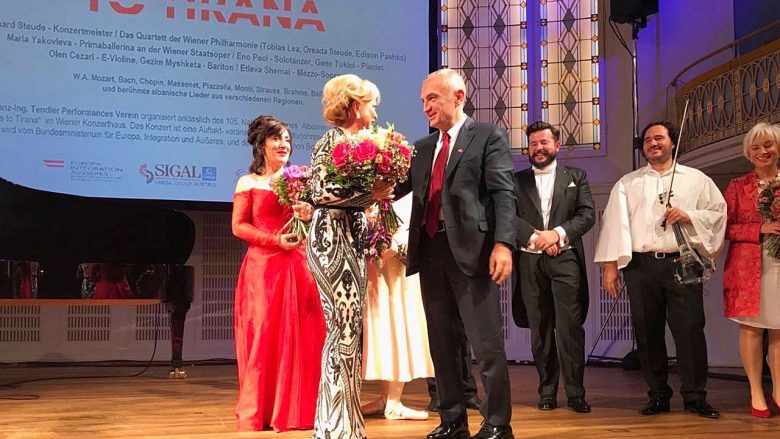 Meta në koncertin “Vjena përshëndet Tiranën”: Shqipëria është me fat që historikisht ka pasur mbështetjen e Austrisë