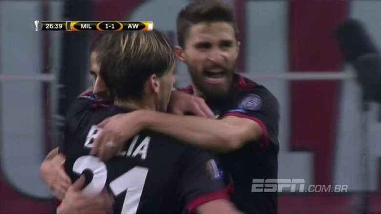 Milani rikthehet në lojë me dy gola të shpejtë ndaj Austria Viennas, shënojnë Rodriguez dhe Andre Silva (Video)