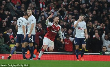 Arsenal 2-0 Tottenham: Notat e lojtarëve, Mustafi e Sanchez më të mirët