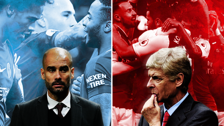 Man City – Arsenal, formacionet zyrtare