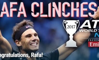 Nadal si askush më parë, bëhet tenisti më i vjetër që përfundon vitin si i pari në renditjen e ATP-së (Video)