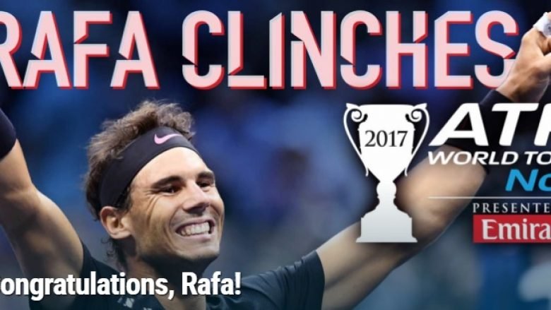 Nadal si askush më parë, bëhet tenisti më i vjetër që përfundon vitin si i pari në renditjen e ATP-së (Video)
