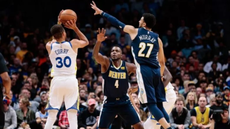 Warriors edhe me një fitore kundër Nuggets (Video)