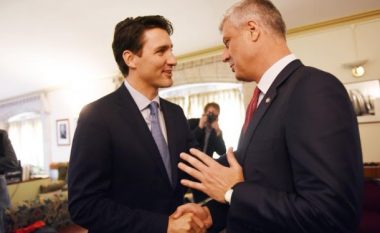 Trudeau siguron Thaçin se Kanadaja do të qendrojë përkrah Kosovës