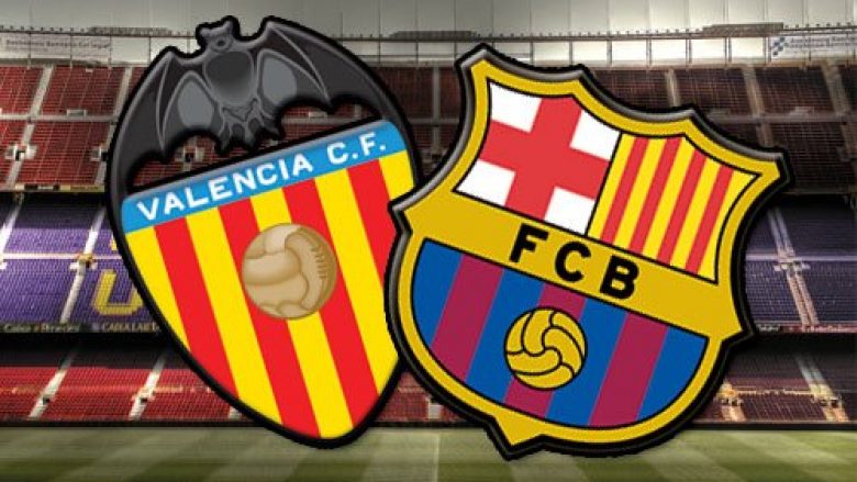 Valencia – Barcelona: Formacionet zyrtare, Vermaelen nga minuta e parë
