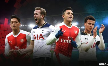 Formacionet startuese: Arsenal – Tottenham, rikthehet Mustafi