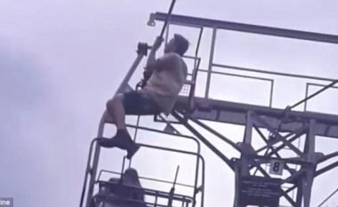 Rrëzohet nga 10 metra lartësi, derisa po bënte ushtrime për t’ju bërë përshtypje shokëve (Video, +16)