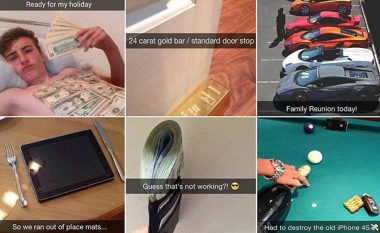 Jeta luksoze e fëmijëve të pasur të Snapchatit (Foto)