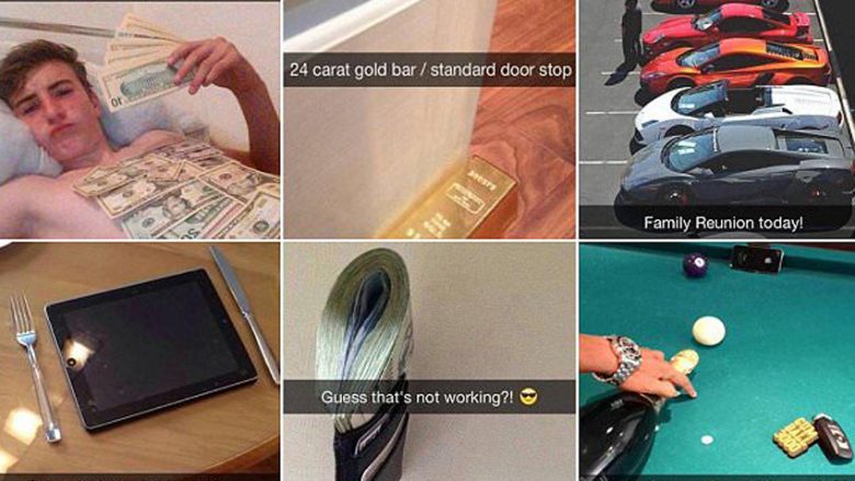 Jeta luksoze e fëmijëve të pasur të Snapchatit (Foto)