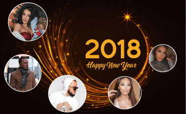 Kartolina e yjeve shqiptarë për vitin 2018: Çfarë duan ata këtë vit? (Foto)