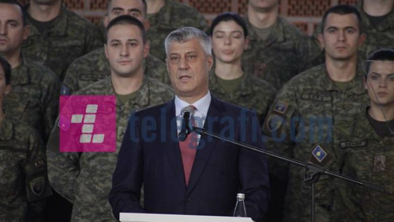 Thaçi: Kosova do ta ketë ushtrinë e saj moderne (Video)