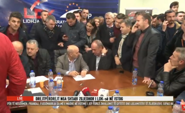 Isa Mustafa në Istog, në mbështetje të Haki Rugovës (Video)