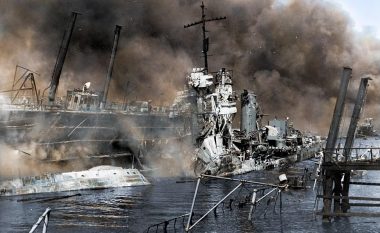 Imazhet kolor të sulmit më të përgjakshëm mbi ushtrinë amerikane në “Pearl Harbor” (Foto)