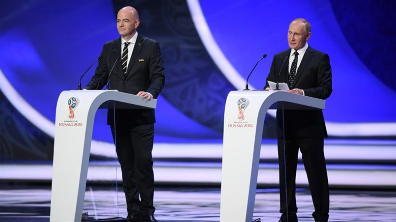 Infantino: Jam i sigurt që Botërori në Rusi do të jetë më i miri