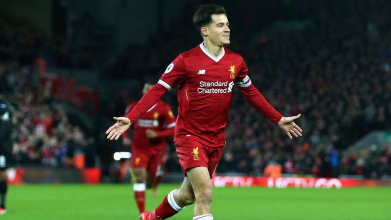 Notat e lojtarëve: Liverpool 5-0 Swansea City, Coutinho dhe Firmino me paraqitje fantastike