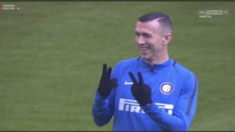 Momenti kur Perisic kuptoi se Benevento i ka barazuar Milanit në minutën e 95-të (Video)