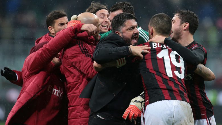 Gattuso: Fitorja ndaj Interit nuk na i zgjidh problemet, por na jep hapësirë për të marrë frymë
