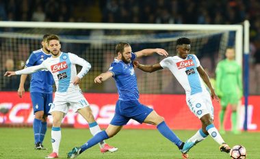 Napoli – Juventus, formacionet zyrtare