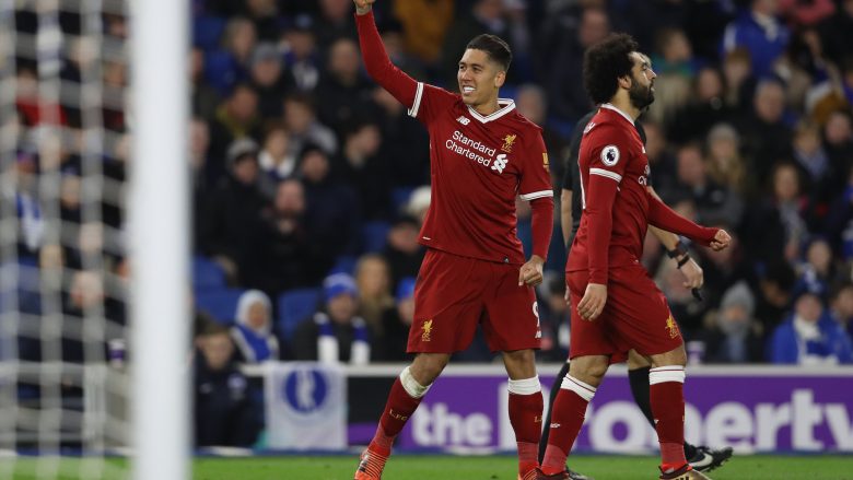 Brighton 1-5 Liverpool: Notat e lojtarëve, shkëlqejnë brazilianët e Reds (Foto)