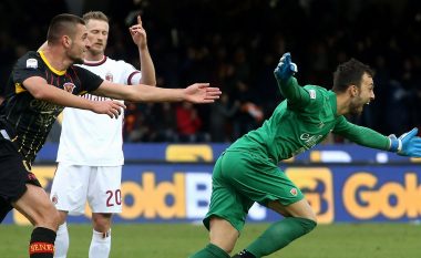Ekskluzive – Gjimshiti rrëfen për golin e portierit të Beneventos ndaj Milanit dhe pikën e parë historike në Serie A