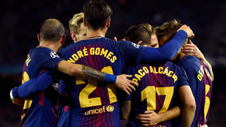 Notat e lojtarëve: Barcelona 2-0 Sporting, shkëlqen Rakitic