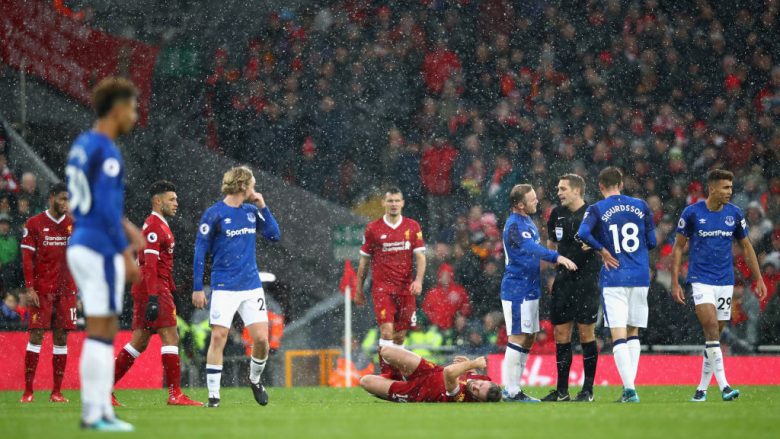 Liverpooli lëshon fitoren nga duart, barazon në derbin e qytetit ndaj Evertonit (Foto/Video)