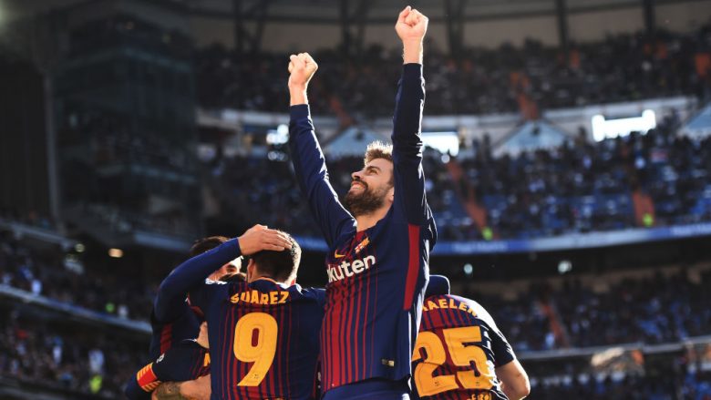 Pique festoi fitoren në El Clasico me verëra në vlerë 5 mijë e 300 euro (Foto)